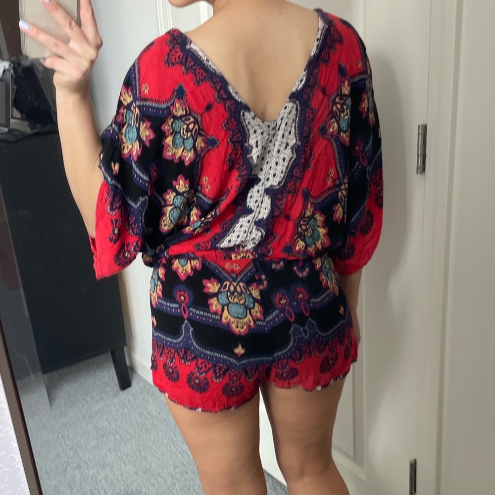 Colorful Boho Romper - Picture 7 of 16